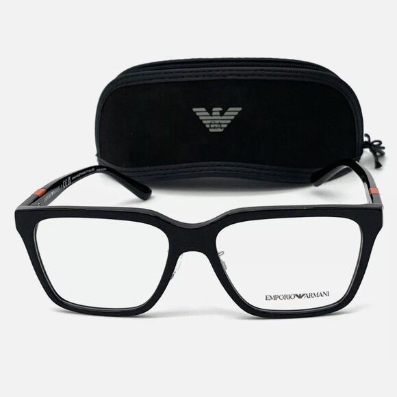 Emporio Armani Black Lens 57mm Eyeglasses - Picture 2 of 4